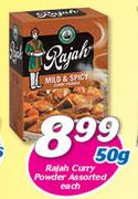 Rajah Curry Powder Assorted-50gm