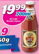 All Gold Tomato Sauce-700ml