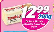 Bakers Tennis Biscuits Assorted-200g 