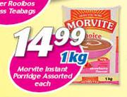 Morvite Instant Porridge Assorted-1Kg Each
