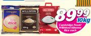 Cambridge Food/Willinton/Allsome Rice-10Kg Each