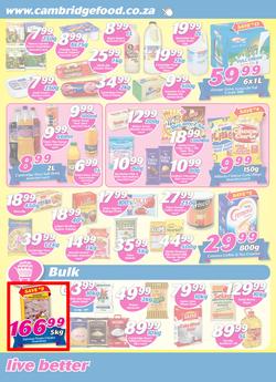 Cambridge Food Nelspruit & Seshego : The Lowest Priced Supermarket (6 Oct - 22 Oct 2017), page 3