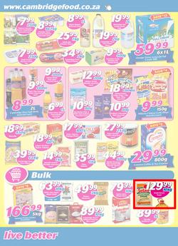 Cambridge Food Nelspruit & Seshego : The Lowest Priced Supermarket (6 Oct - 22 Oct 2017), page 3