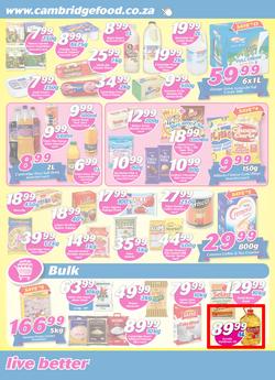 Cambridge Food Nelspruit & Seshego : The Lowest Priced Supermarket (6 Oct - 22 Oct 2017), page 3