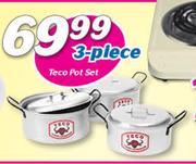 Teco 3 Piece Pot Set