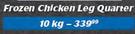 Frozen Chicken Leg Quarter-10kg
