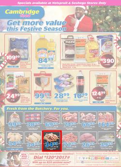 Cambridge Food Nelspruit & Seshego : December Mid Month (6 Dec - 20 Dec 2018), page 1