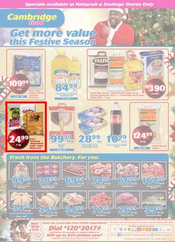 Cambridge Food Nelspruit & Seshego : December Mid Month (6 Dec - 20 Dec 2018), page 1