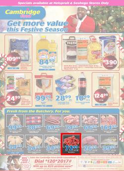 Cambridge Food Nelspruit & Seshego : December Mid Month (6 Dec - 20 Dec 2018), page 1