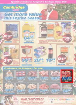 Cambridge Food Nelspruit & Seshego : December Mid Month (6 Dec - 20 Dec 2018), page 1