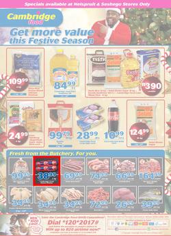 Cambridge Food Nelspruit & Seshego : December Mid Month (6 Dec - 20 Dec 2018), page 1