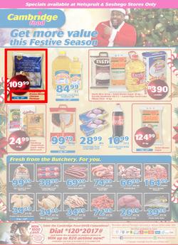 Cambridge Food Nelspruit & Seshego : December Mid Month (6 Dec - 20 Dec 2018), page 1