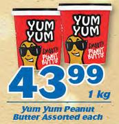 Yum Yum Peanut Butter-1kg Each