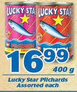 Lucky Star Pilchards-400g Each