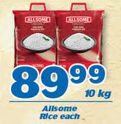 Allsome Rice-10kg Each