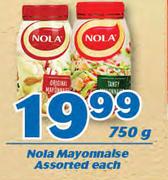 Nola Mayonnaise-750g Each
