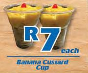 Banana Custard Cup-Each