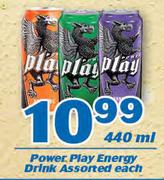 Power Play Energy Drink-440ml Each