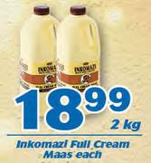 Inkomazi Full Cream Maas-2kg Each