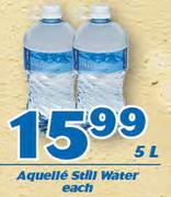 Aquelle Still Water-5Ltr Each