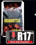 Braai Briquettes-4Kg
