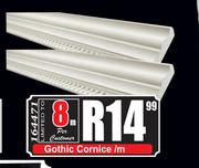 Gothic Cornice-Per m
