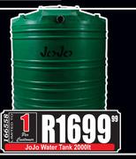 JoJo 2000Ltr  Water Tank