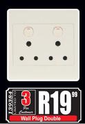 Wall Plug Double