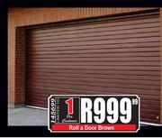 Roll A Door Brown