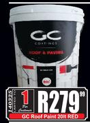 GC Roof Paint Red-20Ltr     