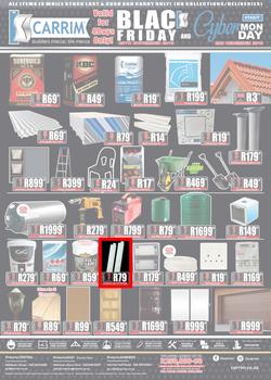 K Carrim Builders Mecca Tile Mecca : Black Friday And Cyber Monday (29 Nov - 2 Dec 2019), page 1