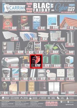 K Carrim Builders Mecca Tile Mecca : Black Friday And Cyber Monday (29 Nov - 2 Dec 2019), page 1