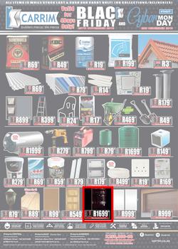 K Carrim Builders Mecca Tile Mecca : Black Friday And Cyber Monday (29 Nov - 2 Dec 2019), page 1