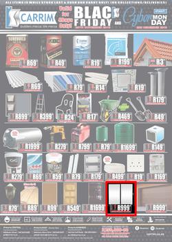 K Carrim Builders Mecca Tile Mecca : Black Friday And Cyber Monday (29 Nov - 2 Dec 2019), page 1