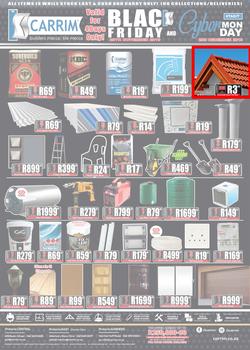 K Carrim Builders Mecca Tile Mecca : Black Friday And Cyber Monday (29 Nov - 2 Dec 2019), page 1
