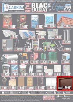 K Carrim Builders Mecca Tile Mecca : Black Friday And Cyber Monday (29 Nov - 2 Dec 2019), page 1