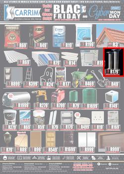 K Carrim Builders Mecca Tile Mecca : Black Friday And Cyber Monday (29 Nov - 2 Dec 2019), page 1