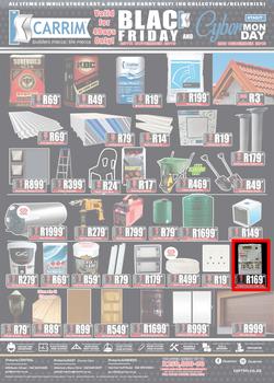 K Carrim Builders Mecca Tile Mecca : Black Friday And Cyber Monday (29 Nov - 2 Dec 2019), page 1