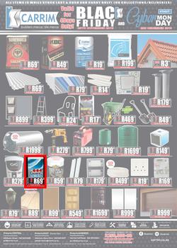 K Carrim Builders Mecca Tile Mecca : Black Friday And Cyber Monday (29 Nov - 2 Dec 2019), page 1