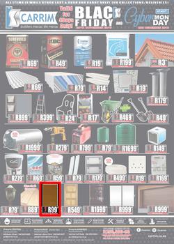 K Carrim Builders Mecca Tile Mecca : Black Friday And Cyber Monday (29 Nov - 2 Dec 2019), page 1