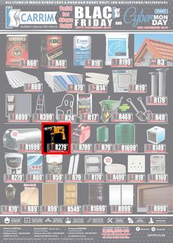 K Carrim Builders Mecca Tile Mecca : Black Friday And Cyber Monday (29 Nov - 2 Dec 2019), page 1