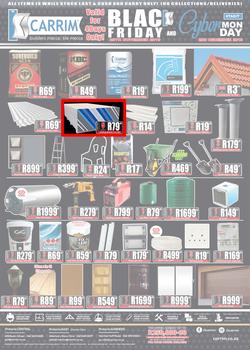 K Carrim Builders Mecca Tile Mecca : Black Friday And Cyber Monday (29 Nov - 2 Dec 2019), page 1