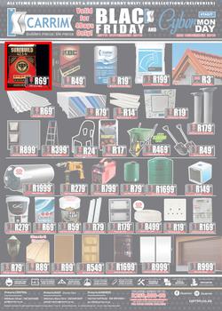 K Carrim Builders Mecca Tile Mecca : Black Friday And Cyber Monday (29 Nov - 2 Dec 2019), page 1