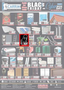 K Carrim Builders Mecca Tile Mecca : Black Friday And Cyber Monday (29 Nov - 2 Dec 2019), page 1