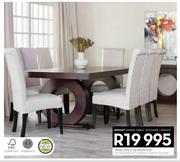 Knight Dining Table + 8 Chairs + Server