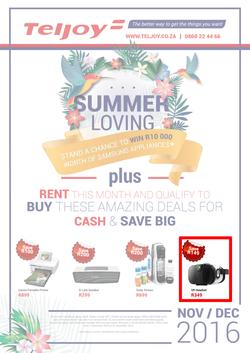 Teljoy : Summer Loving (1 Dec - 31 Dec 2016), page 1