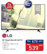 LG 49" Smart Ultra HD LED TV 49UH600
