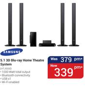 Samsung 5.1 3D Blu-Ray Home Theatre System HT-J5550