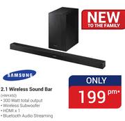 Samsung 2.1 Wireless Sound Bar HWK450