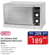 Defy 42Ltr Stainless Steel Multifunction Microwave Oven DM0356